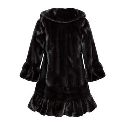 Full Skin Wavy Cut Mink Trench Coat