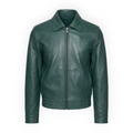 Classic Leather Bomber Jacket