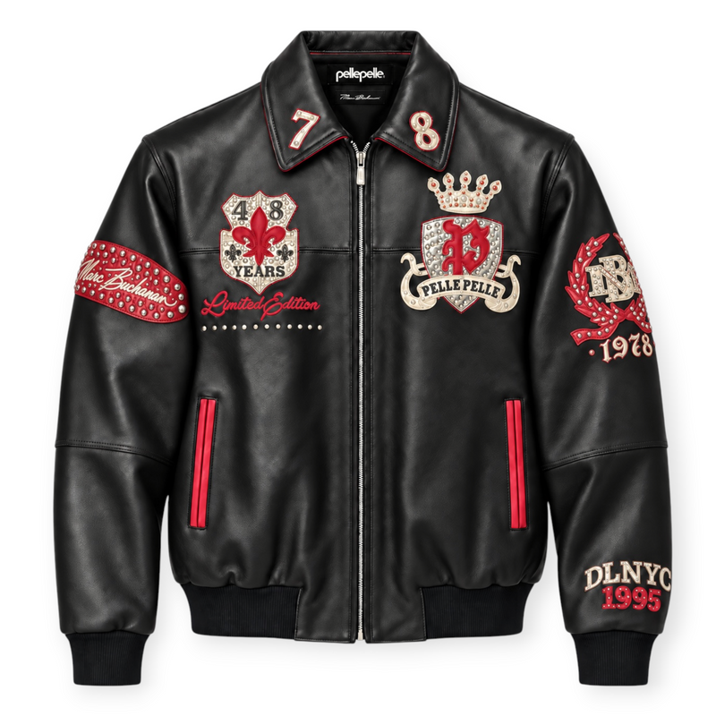 Pelle Pelle x Daniel's Leather All For One Collab Jacket