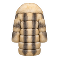 3/4 Fox Fur with Shawl Collar