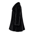 Wide Bottom Cut Coat with Collar