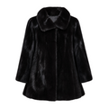 Wide Bottom Cut Coat with Collar