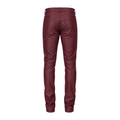 Slim Fit Non-Shiny Leather Pants