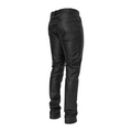 Slim Fit Non-Shiny Leather Pants