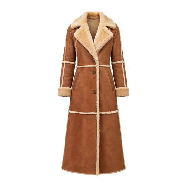 Long Shearling Coat