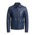 Classic Leather Bomber Jacket