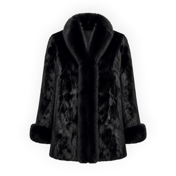 3/4 Rabbit Fur Coat