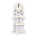 Ruffled Full Length Shearling