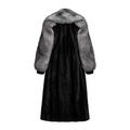 Full Skin Mink Trench Coat with Fox Fur