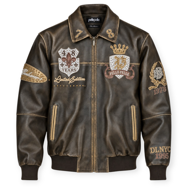 Pelle Pelle x Daniel's Leather All For One Collab Jacket