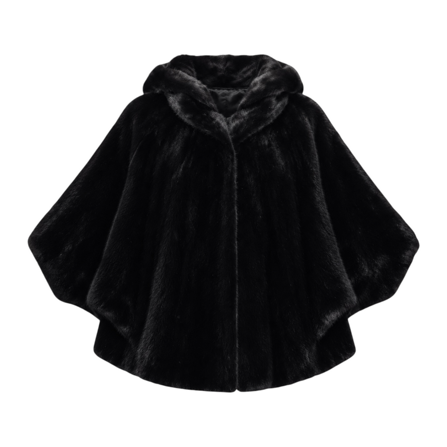 Mink Poncho