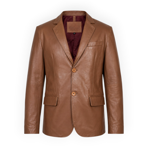 Leather Blazer