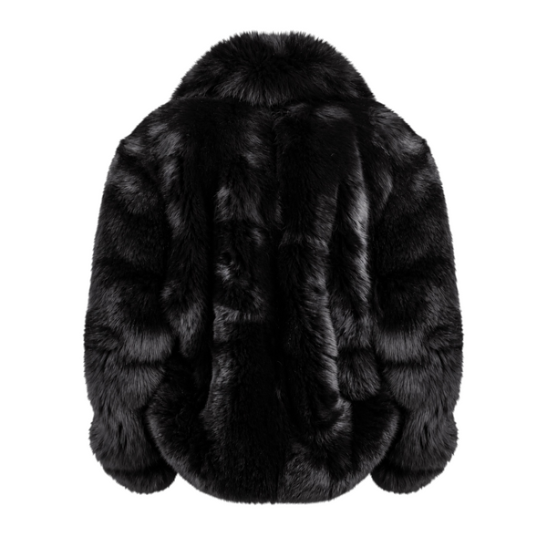 Men Full Skin Fox Fur Bomber