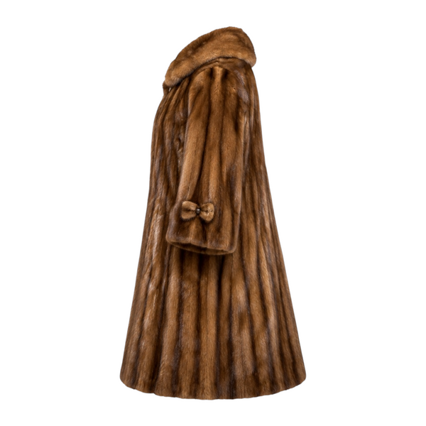 7/8 Full Skin Whiskey Mink with Collar