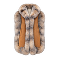 Shearling Poncho