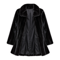 Wide Bottom Cut Coat with Collar