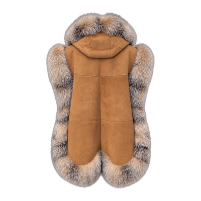 Shearling Poncho