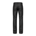 Straight Fit Non-Shiny Leather Pants