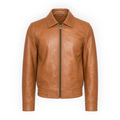 Classic Leather Bomber Jacket