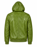 Leather Hoodie