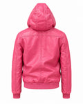 Leather Hoodie