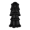Ruffled Full Length Shearling
