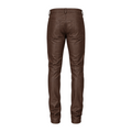 Slim Fit Non-Shiny Leather Pants