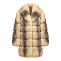 3/4 Fox Fur with Shawl Collar