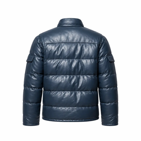 DLNYC Puffer Leather Jacket