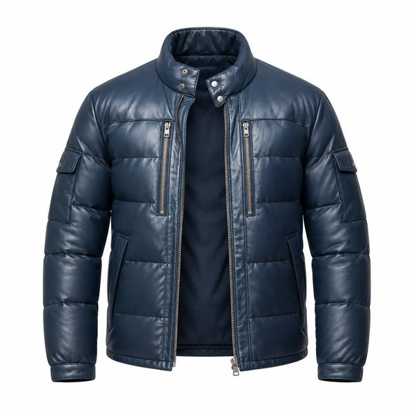 DLNYC Puffer Leather Jacket