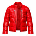 DLNYC Puffer Leather Jacket