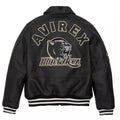 Avirex Black Aces Leather Jacket