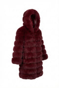 3/4 Fox Fur with Hood