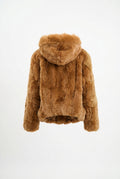 Kid's Rabbit Fur Jacket
