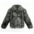 Men Full Skin Fox Fur Bomber