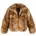 Men Full Skin Fox Fur Bomber