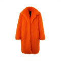 3/4 Mongolian Lamb Fur Coat