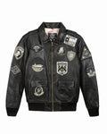 Top Gun® Official Signature Series Leather Jacket 2.0 With Removable Mouton Collar