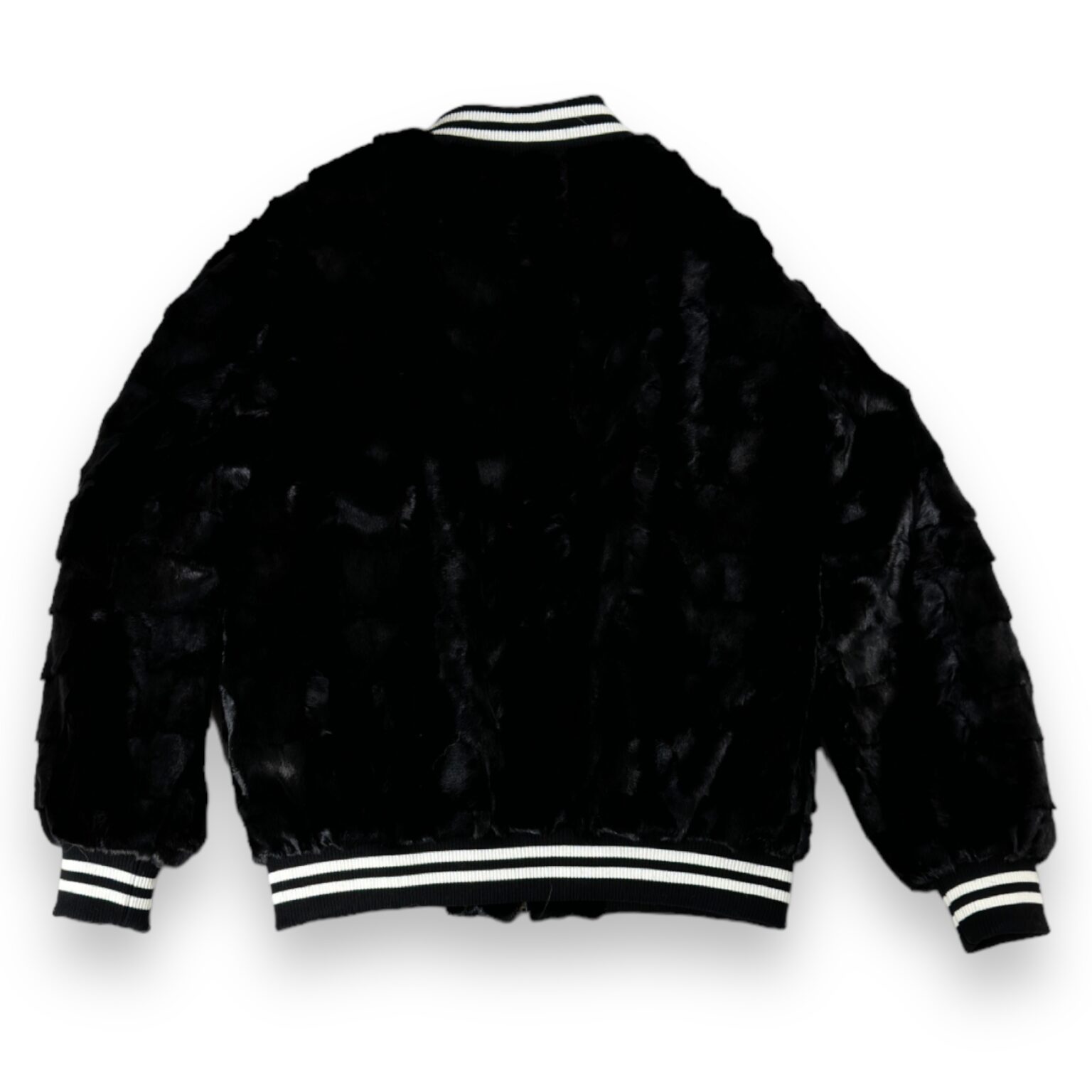 Black Baseball Mink Bomber Jacket Daniel s Leather black-baseball-mink-bomber-jacket-daniel-s-leather