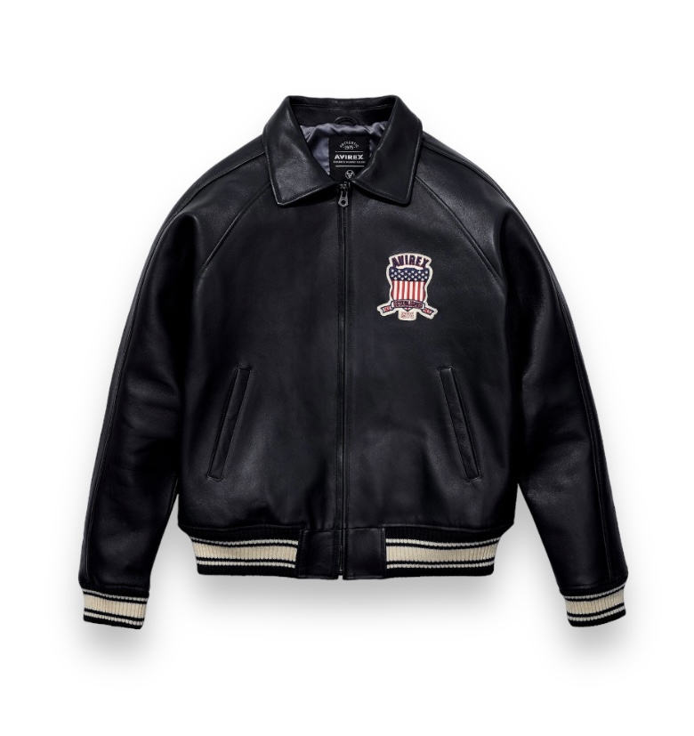 avirex varsity leather jackets