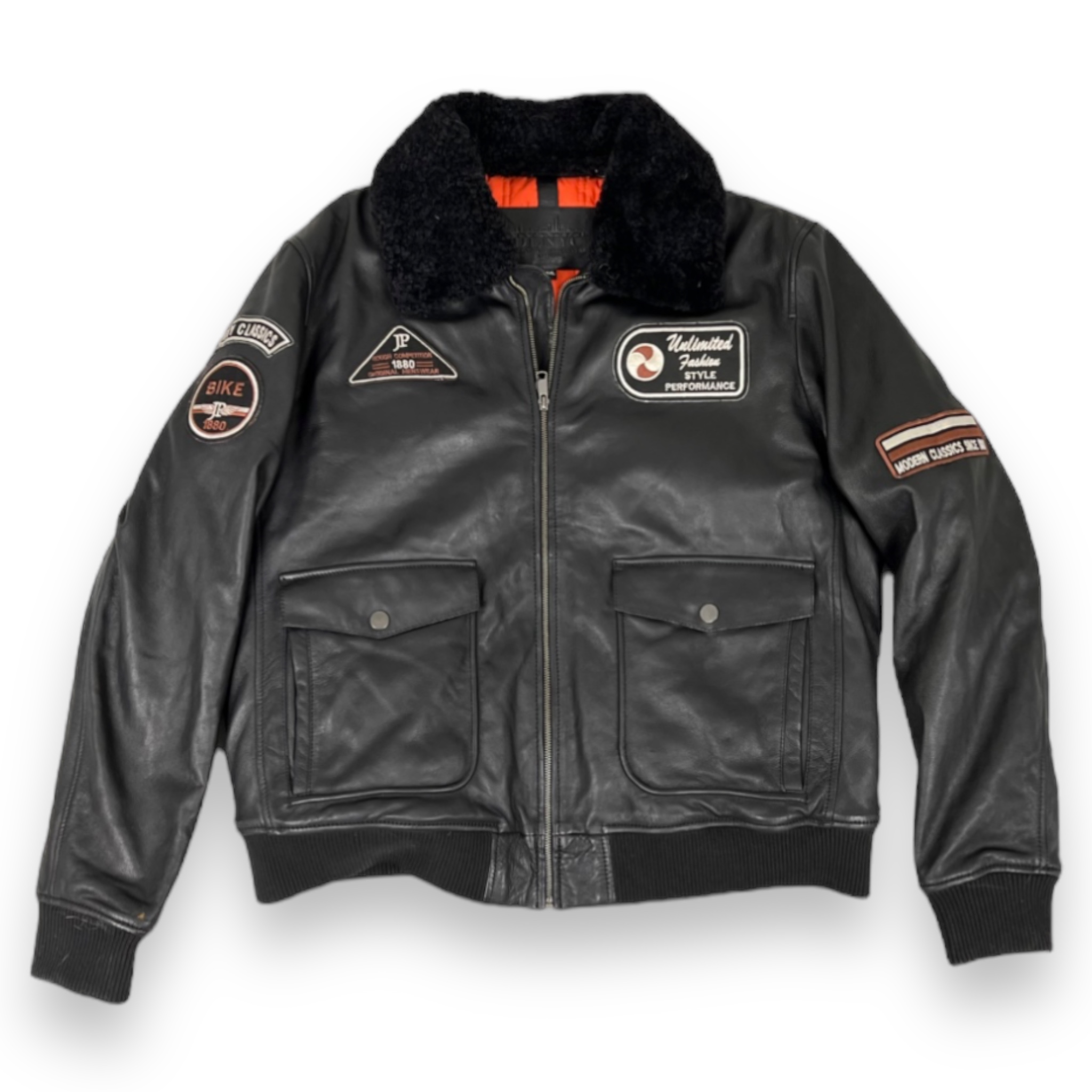 A2 Flight Jacket with Patches