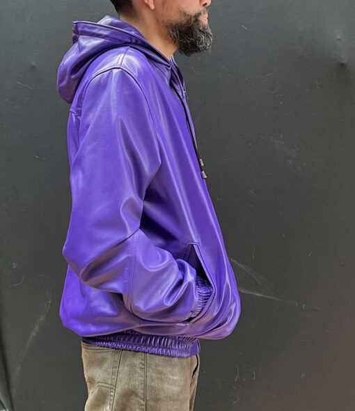 Purple hoodie
