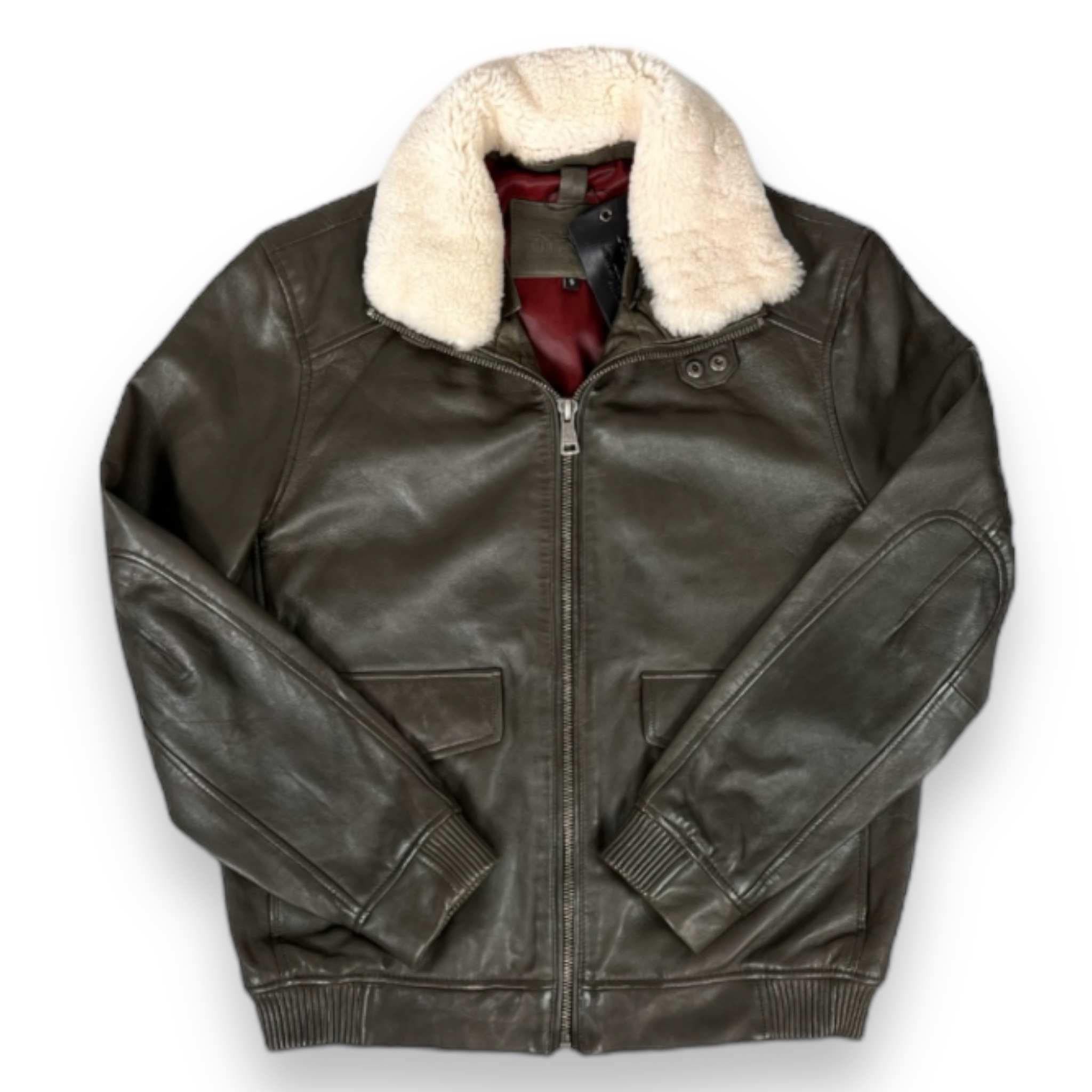 Aviator Leather Jacket - Daniel's Leather