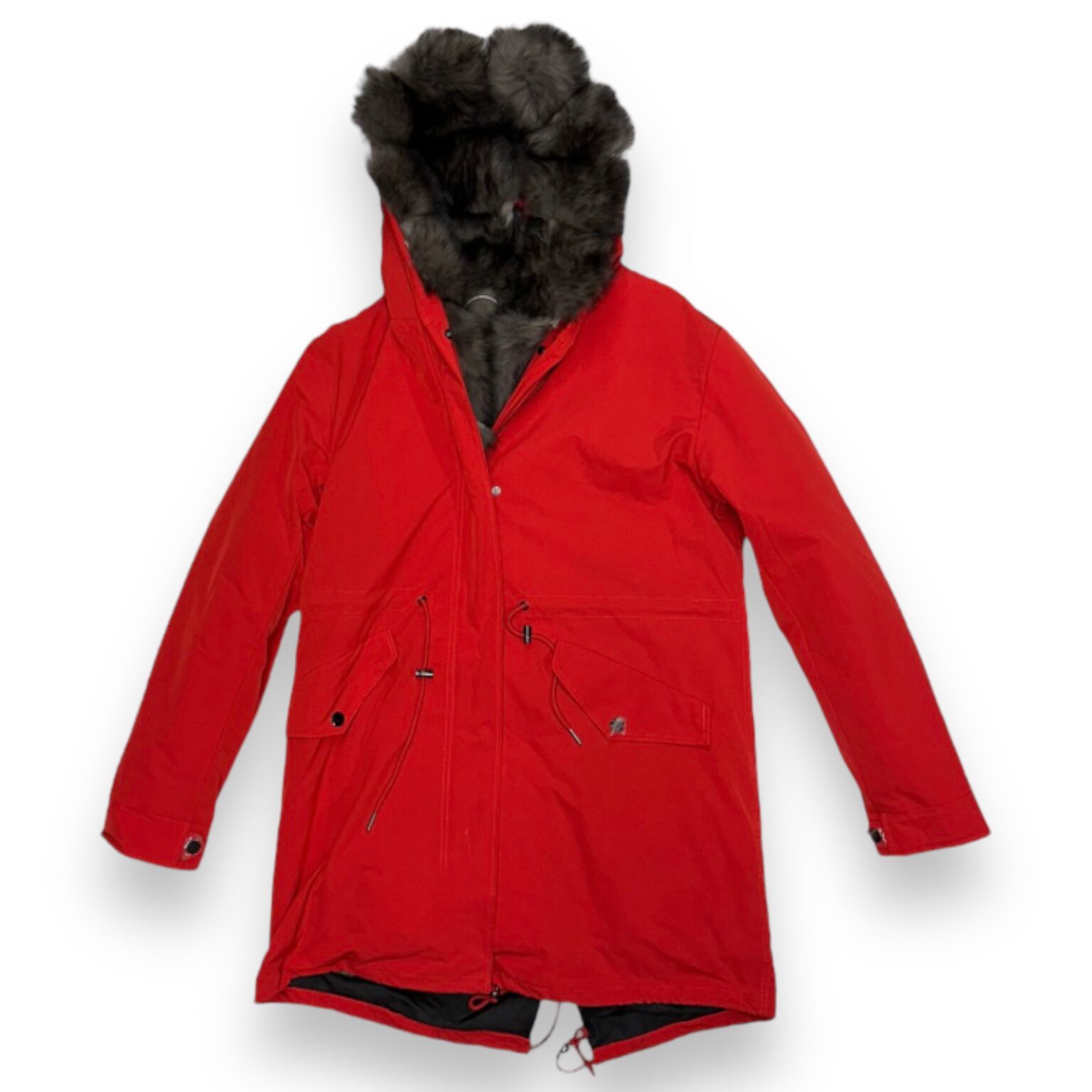 red-parka-with-brown-fox-hood-daniel-s-leather