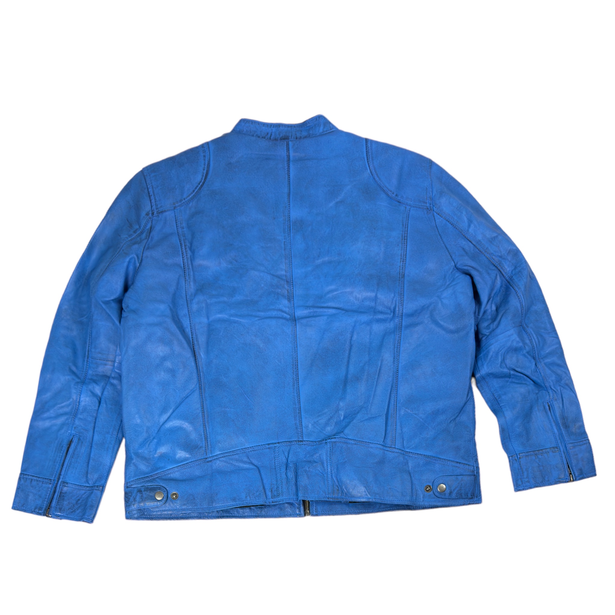 Men s Dodge Leather Jacket Daniel s Leather rippled-fox-poncho-daniel-s-leather